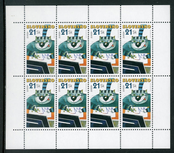 Slovakia Scott #543 MNH SHEET Europa 2008 CV$18+ 463803