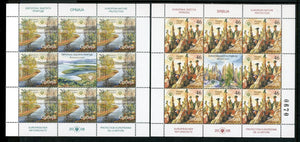 Serbia Scott #433-434 MNH SHEETS European Nature Protection CV$27+ 463883