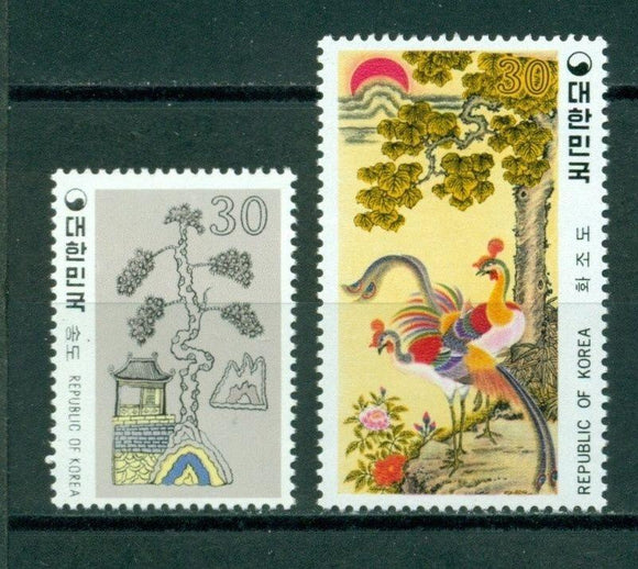 Korea Scott #1210-1211 MNH Folk Art $$