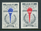 Peru Scott #C172-C173 MNH OLYMPICS 1960 Rome CV$2+