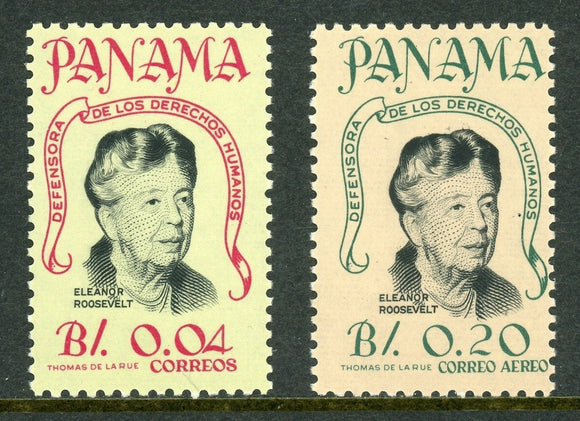 Panama Scott #455//C330 MNH Eleanor Roosevelt $$