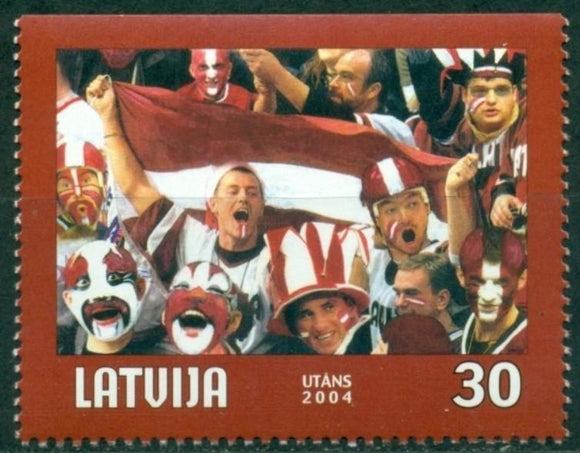 Latvia Scott #591 MNH 2006 World Ice Hockey Championships $$