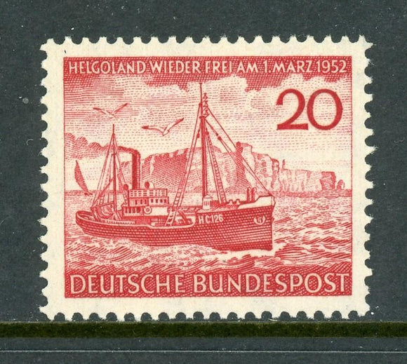 Germany Scott #690 MNH German Freighter off Heligoland CV$11+