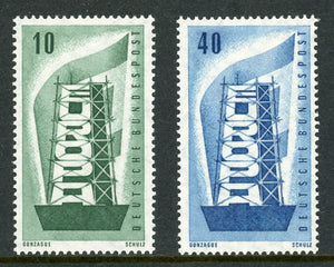 Germany Scott #748-749 MNH Europa 1956 CV$7+