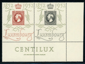 Luxembourg Scott #278-279 MNH Grand Duke William III CENTILUX CV$75+ os3