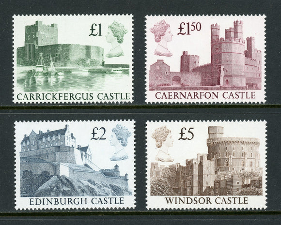 Great Britain Scott #1230-1233 MNH Castle Photographs CV$25+