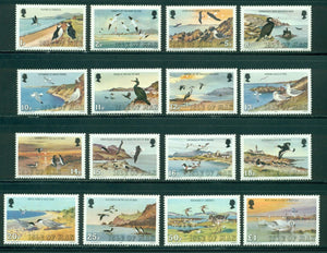 Isle of Man Scott #224-239 MNH Birds FAUNA CV$14+