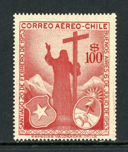 Chile Scott #C173 MNH Presidential Visits Argentina Chile $$
