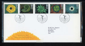Great Britain Scott #1591-1595 FIRST DAY COVER Springtime Sculptures $$