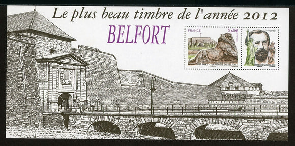 France Y&T Blocs Souvenir #89 Belfort CV €14