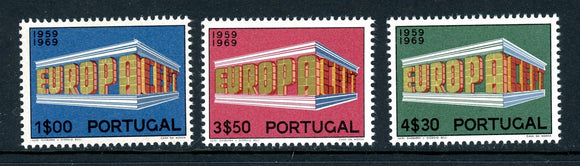 Portugal Scott #1038-1040 MNH Europa 1969 CV$17+