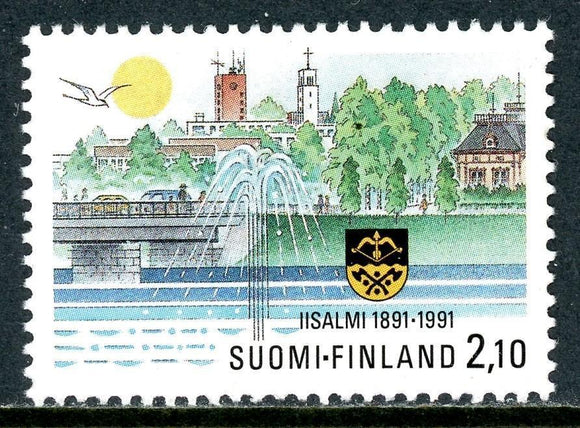 Finland Scott #873 MNH Town Status for Iisalmi $$