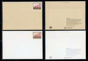 Australia OS #106 Postal Stationery (2) Orchids Flowers FLORA $$