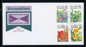 Grenada Grenadines Scott #1668//1673 FIRST DAY COVER Orchids Plants FLORA $$