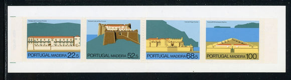 Madeira Scott #114a MNH BOOKLET COMPLETE Regional Architecture CV$7+