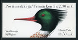 Finland Scott #925a MNH BOOKLET COMPLETE Water Birds FAUNA CV$7+