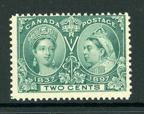 Canada Scott #52 MNH Queen Victoria 2c green CV$92+