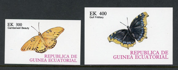 Equatorial Guinea OS #6 MNH S/S Butterfly FAUNA $$