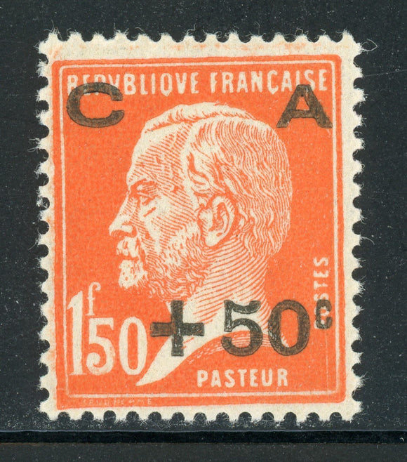 FRANCE Semi-Postal MNH: Scott #B26 1.50Fr+50c Orange (1927) #1 CV$37+
