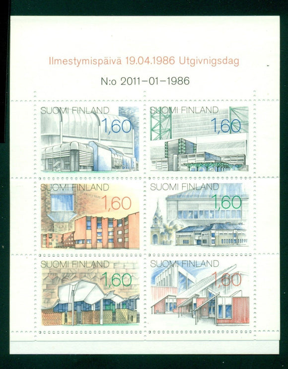 Finland Note after Scott #737 MNH BOOKLET E National Construction Year CV$5+