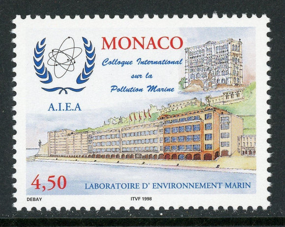 Monaco Scott #2093 MNH Study of Marine Pollution $$