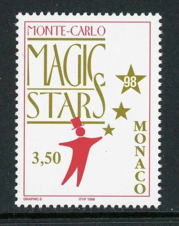 Monaco Scott #2097 MNH Magicians $$