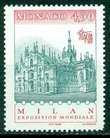Monaco Scott #2099 MNH Italia '98 Stamp EXPO $$