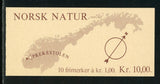 Norway Scott #677a MNH BOOKLET COMPLETE Nature 1.00k The Pulpit CV$7+