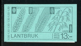 Sweden Scott #1284 MNH BOOKLET COMPLETE Farming CV$9+