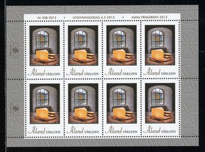 Aland Islands Scott #342 MNH SHEET Personalized Stamp Food CV$26+