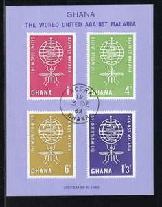 Ghana Scott #131a U S/S Malaria Eradication WHO ACC $$
