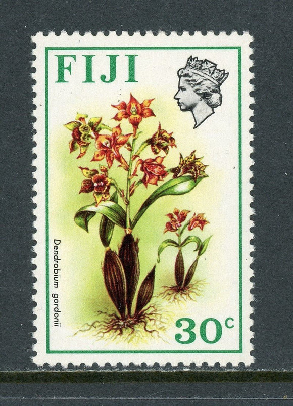 Fiji Scott #316 MVLH Flowers Orchids FLORA 30c CV$8+