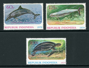 Indonesia Scott #1064-1066 MNH Wildlife Protection FAUNA CV$8+