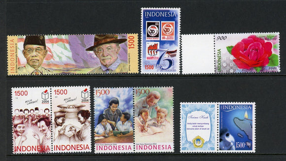 Indonesia Scott #2037//2068 MNH Assortment of 2000's Issues $$