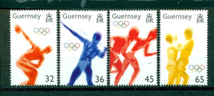 Guernsey Scott #844-847 MNH OLYMPICS 2004 Athens CV$6+
