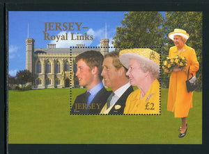 Jersey Scott #1091 MNH S/S Prince William of Wales 21st Birthday CV$5+
