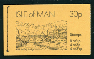 Isle of Man Scott #18a MNH BOOKLET COMPLETE 30p 8x½p 4x3p 4x3½p CV$5+ os1