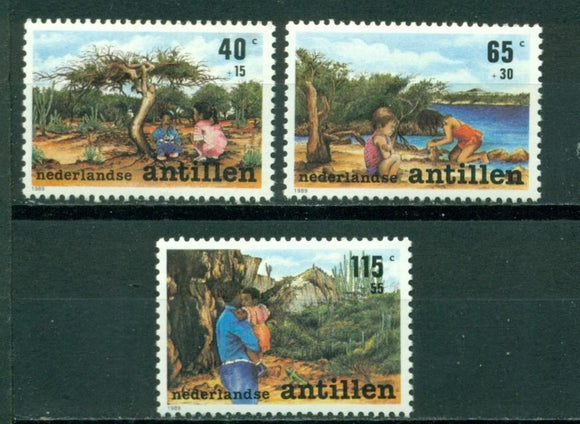 Netherlands Antilles Scott #B267-B269 MNH Children in Nature CV$3+