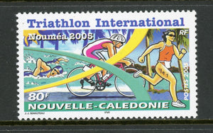 New Caledonia Scott #960 MNH 20th International Triathlon $$