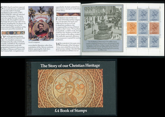 Great Britain Scott #BK148 MNH BOOKLET Christian Heritage CV$33+ ISH-1