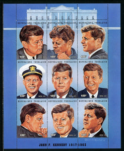 Togo Scott #1853 MNH SHEET of 9 John F. Kennedy JFK CV$12+ ISH-1