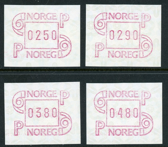 Norway OS #5 FRAMA LABELS 1988 $$