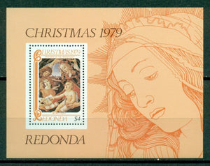 Redonda OS #1 MNH Christmas 1979 $$