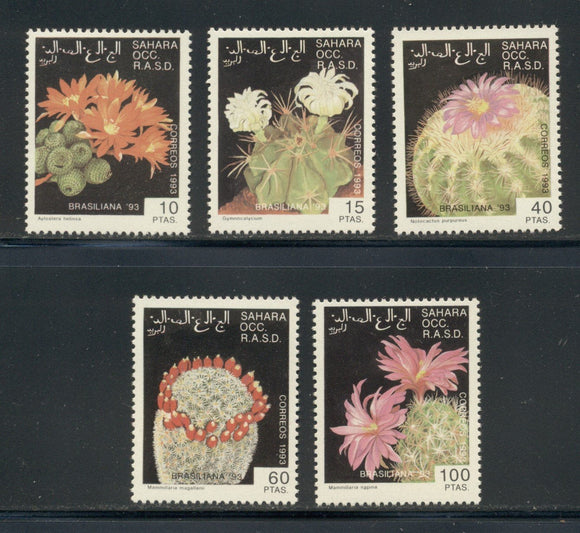 Sahara R. A. S. D. OS #65 MNH Flowers FLORA $$