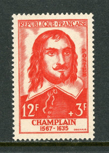 France Scott #B305 MNH Samuel de Champlain CV$5+
