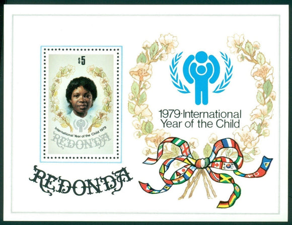 Redonda OS #33 MNH S/S Int'l Year of the Child IYC $$