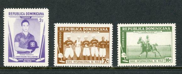 Dominican Republic Scott #509//C111 MNH Jamaican DR Polo Match $$