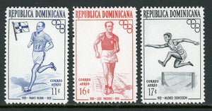 Dominican Republic Scott #C97-C99 MNH PROOFS MISSING Colors OLYMPICS 1956 $$
