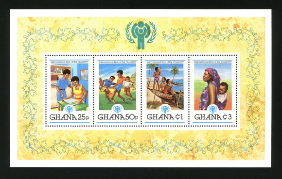 Ghana Scott #713 MNH S/S Int'l Year of the Child IYC CV$2+