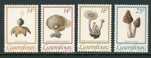 Luxembourg Scott #847-850 MNH Fungi FLORA CV$5+